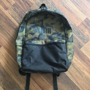Camouflage Puma Book bag!